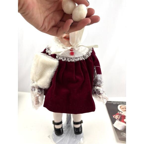 VTG Ashton Drake Jennifer Porcelain Doll by Yolanda Bello 1980s Perfect Babies - Picture 11 of 16